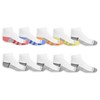 Fruit of the Loom Boys' Durable Cushion Ankles Socks (10