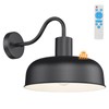 Darkaway Solar Barn Light for Outdoor, Dusk to Dawn Outside