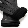 Hand Gewand by Weikert Leather Deerskin Gloves with Cashmere Lining,