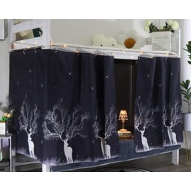 Bed Curtain, Bunk Bed Tent Curtain, Blackout Curtains, Mosquito Net, Bunk Bed, Sleeping Tent, Mid-Sleeper Bed, Tent Curtain, Cloth, Dustproof Mosquito for Student Home, Children's Room, Children's Bed