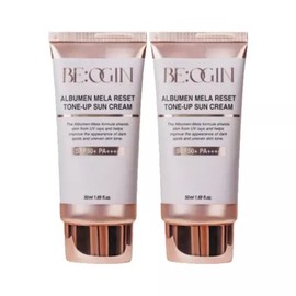 Biogene Jeon In-hwa Raw Face Sun Cream Albumin Tone Up Melariset Spots 50ml 2pcs / 비오진 전인화 생얼 선크림 알부민 톤업 멜라리셋 기미 50ml 2개