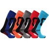 SX167-4-6 - Boys Ski Socks 5 Pack - 4-6 -