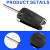 2 Tasti Opel Guscio Chiave per Auto con batteria CR2032