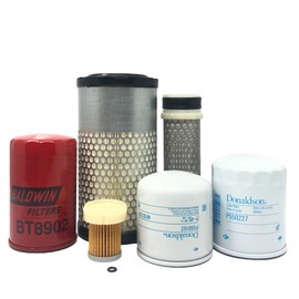 CFKIT Service Filter Kit Compatible with Kubota B3350 HSD/HSDC w/ V1505-E4 Eng.