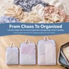 3PCS Mesh Laundry Bags for Delicates, S/M/L 3D Design Delicates