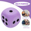 Toyvian Big Dice Jumbo Giant Foam Dice Giant EVA Foam