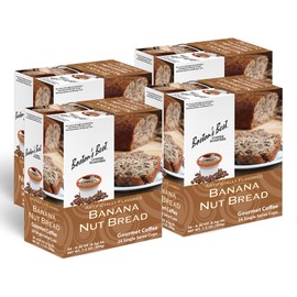 Boston’s Best - Banana Nut Bread Flavored Delicious Gourmet Coffee Compatible with Keurig Coffee Maker, 24 Count (Pack of 4)