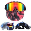 Yemax Cycling Glasses, Motorcycle Glasses, Protective Sunglasses, Full Face Goggles,