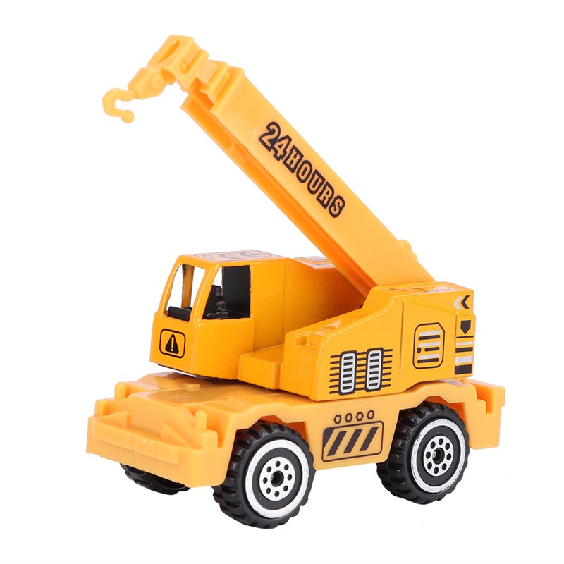 6pcs 1:64 Engineering Car Model Alloy Construction Vehicle Car Model
