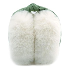 YIRANJIA Women's Foldable Furry Ear Muffs | Fashionable Winter Ear Warmers for Cold Weather