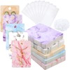 900 Pieces Marble Earring Necklace Display Card Holder Set, 250