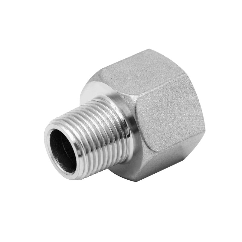 Beduan Stainless Steel NPT Reducer Adapter 1/2 Female to 1/2