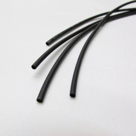 Salipt 3/32" ID Black Heat Shrink Tube 2:1 ratio wrap (6x9" = 4 ft) inch/feet/to 2.5mm
