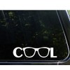 Cool - 8 3/4"x 2" - Vinyl Die Cut Decal/Bumper