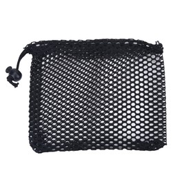 Golf Ball Bag, Golf Ball Mesh Nets Bag with Drawstring Storage Bag for Golf Balls (S-10 Balls M-25 Balls L-50 Balls) (Medium)