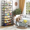 Simple Trending Tall Shoe Rack Storage Holds 40 Pairs, 10