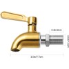 Beverage Dispenser Replacement Spigot Stainless Steel Polished Finished, Drink Dispenser