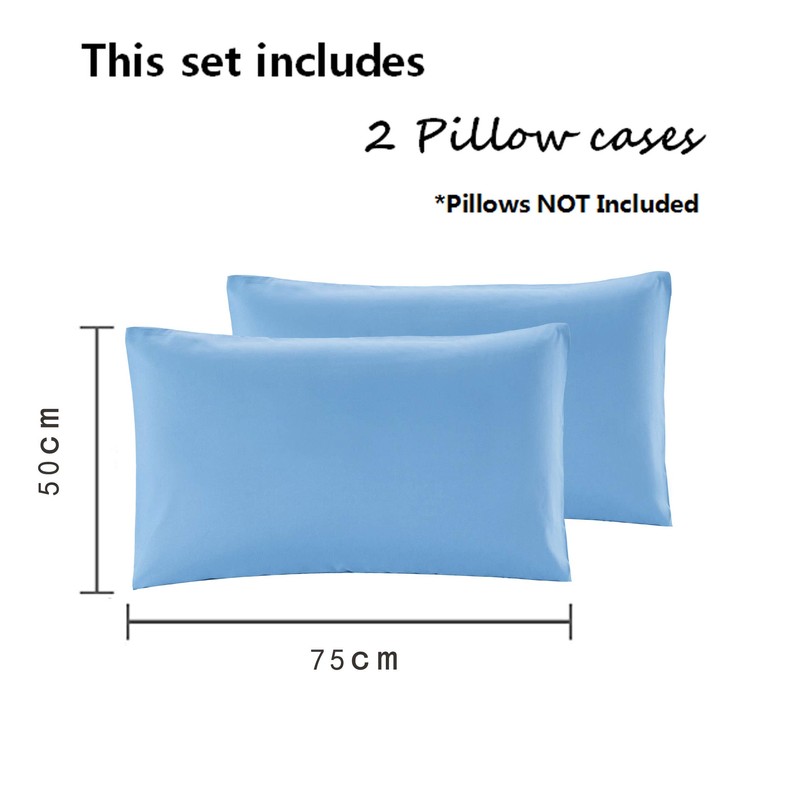 Sonia Moer Super Soft Brushed Microfibre Pillowcases - Non Iron