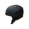 HardnutZ Ski and Snowboard Helmet - Black, Adults & Kids,
