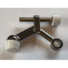 Delaney Hardware 402500- Hd Hinge Pin Door Stop, Polished Chrome