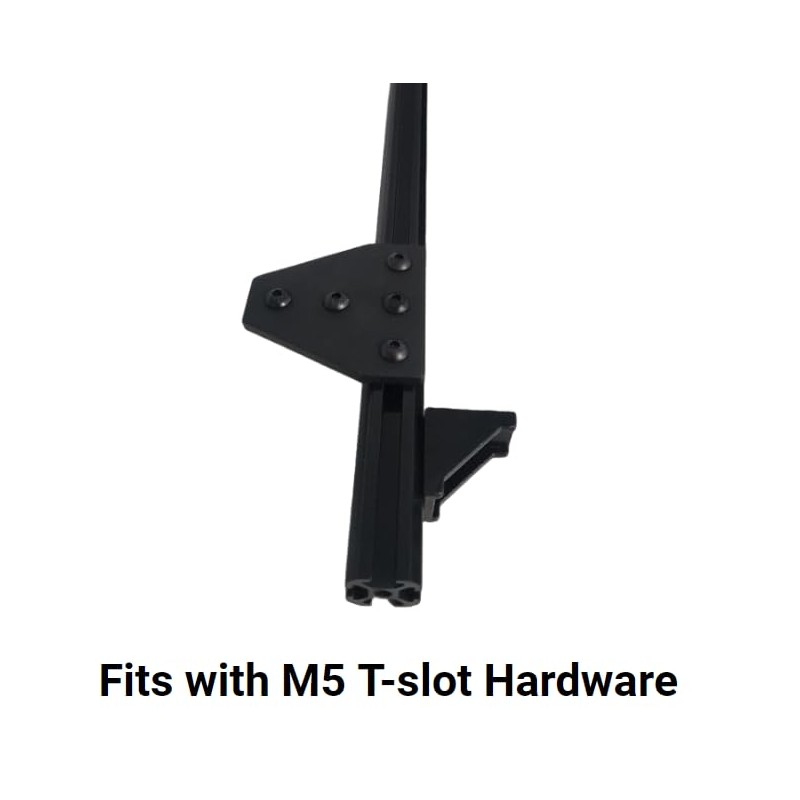 Generic XBEAMS 10pcs Rigid Plastic T Slot 2020 Extrusion DIY