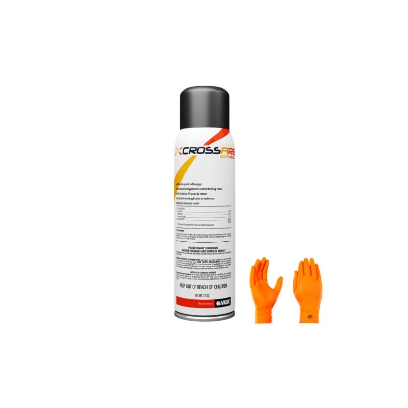 Crossfire 17 oz Can Bundle with 3 Pairs of Gloves
