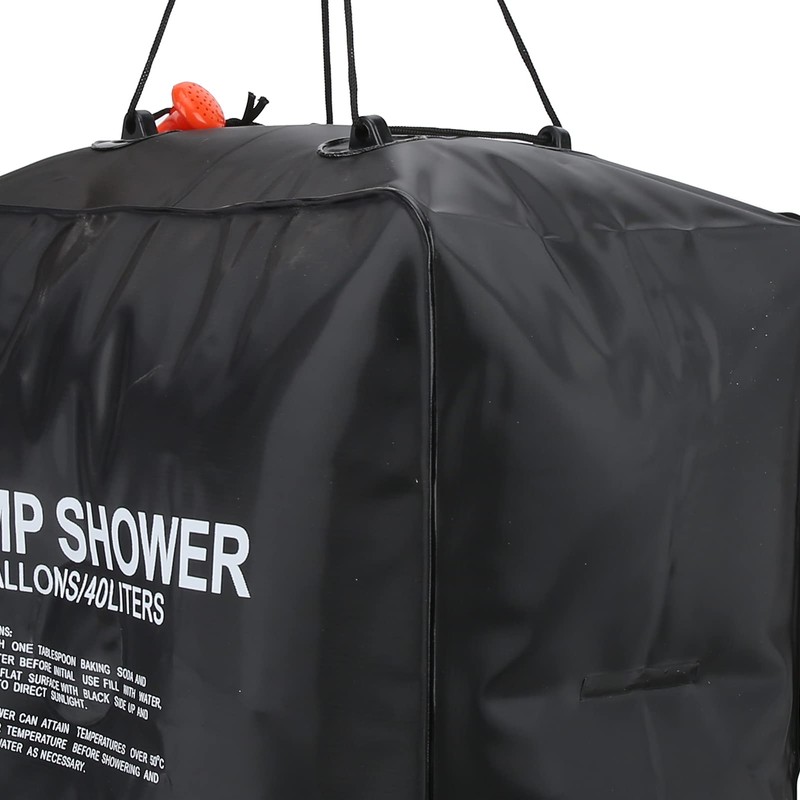 40L Water Bag Solar Heated, Leak‑Proof 40L Solar Shower Bag