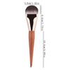 Flat Foundation Brush for Liquid Makeup | Ultra Thin Liquid