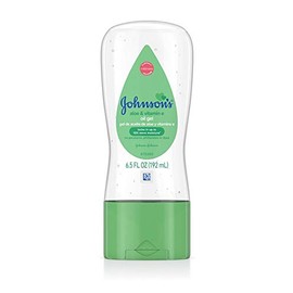 Johnson's Baby Oil Gel Aloe + Vitamin E, 6.5 Oz.