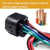 IBVIBV 8-Pin Headlights Connector Plug Compatible with Hyundai Sonata 2015-2017