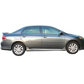 Body Side Moldings Made for The 2009-2013 Toyota Corolla Painted in The Factory Paint Code of Your Choice 1F7