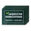 Sign Hunting for High Seats Pulpits Kirrungen Hunting Facility Enter