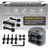 AUTMATCH Winch Cable Hook Stopper (2 Pack), Silicone Rubber Winch
