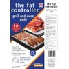 2 X 10 FAT CONTROLLERS. FAT TRAPPER COOKING PADS. GRILL