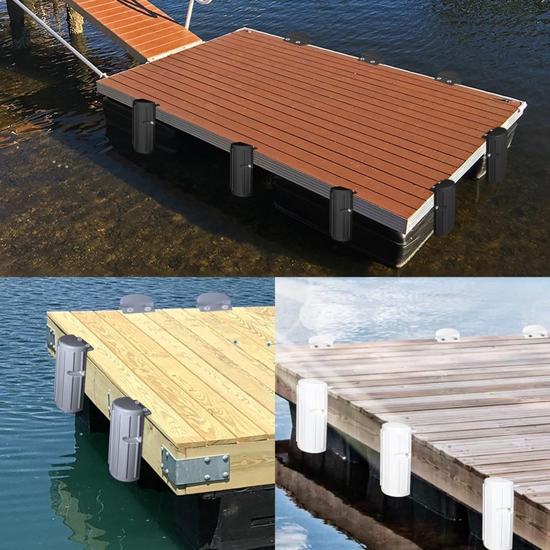 Dock Bumpers Fenders,Boat Dock Bumpers for Edge or Side,Marine Fender