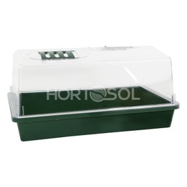 HORTOSOL Indoor Greenhouse 37.5 x 24 x 19 cm