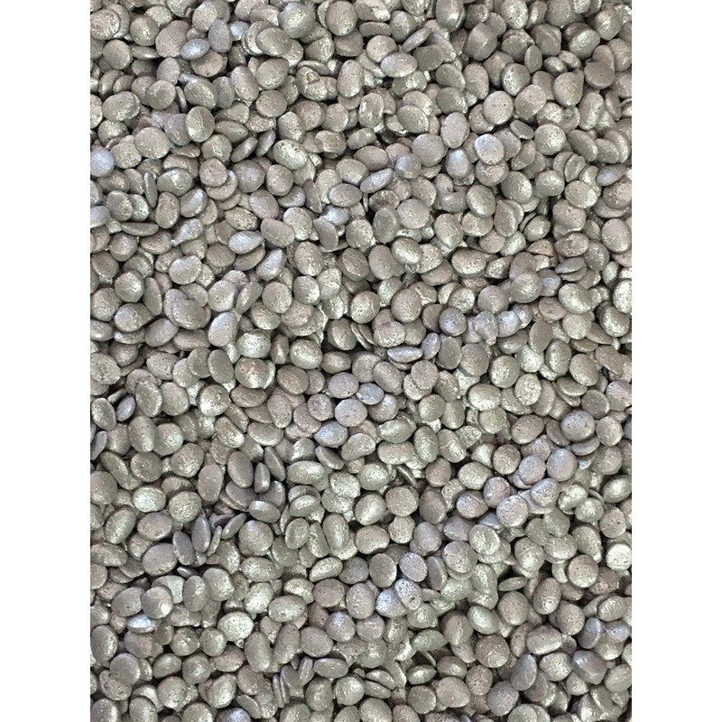 Silver Sequin Confetti Sprinkles for Cakes and Cupcakes 4 oz