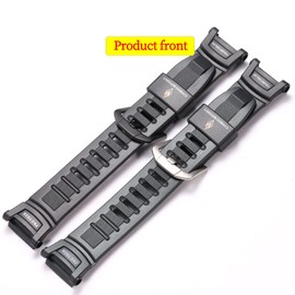 RCNZWQB Rubber band Replacement for Casio PRG-130-1V, PRW-1500-1V 10290980 Men Sport Watch Strap