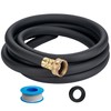 ZY-hosetube 30FT Dehumidifier Drain Hose with 3/4” FHT Brass Rustproof