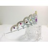 ZECAA Crystal Princess Tiara Crown For Woman, Multi-Gemstone Tiara Crown