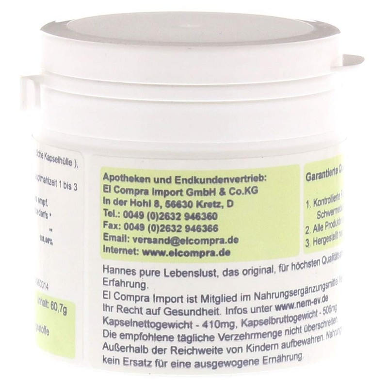 Nopal Kaktus Vegi Kapseln