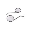 Set of 2 Mirrors, Diameter 100 mm for Simson S50,