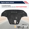 Promrmr Engine Splash Shield Guard Heavy-Duty PVC for Hyundai Sonata