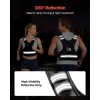 24-40 Lbs Adjustable X Shape Body Weight Vest Set Comfortable