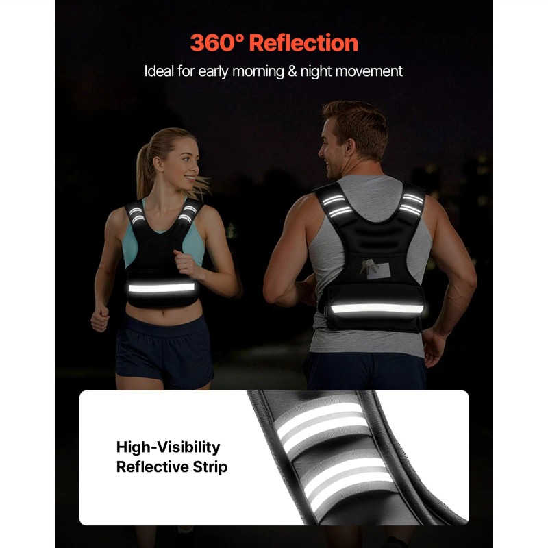 24-40 Lbs Adjustable X Shape Body Weight Vest Set Comfortable