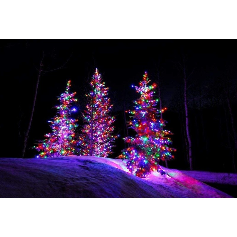 SHATCHI 300 LEDs Fairy String Lights Multicolour Indoor/Outdoor Christmas Tree/Home/Party/Wedding/Garden