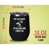 Astronomy Black Edition Wine Tumbler 12oz - My Telescope Is