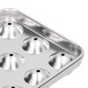 304 Stainless Steel Tray, Durable Ice Making Tool with Lid