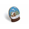 Pinsanity Snow Globe Enamel Lapel Pin
