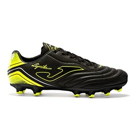 Joma Aguila Adult FG MD Soccer Shoe Black/Fluo Yellow-6.5